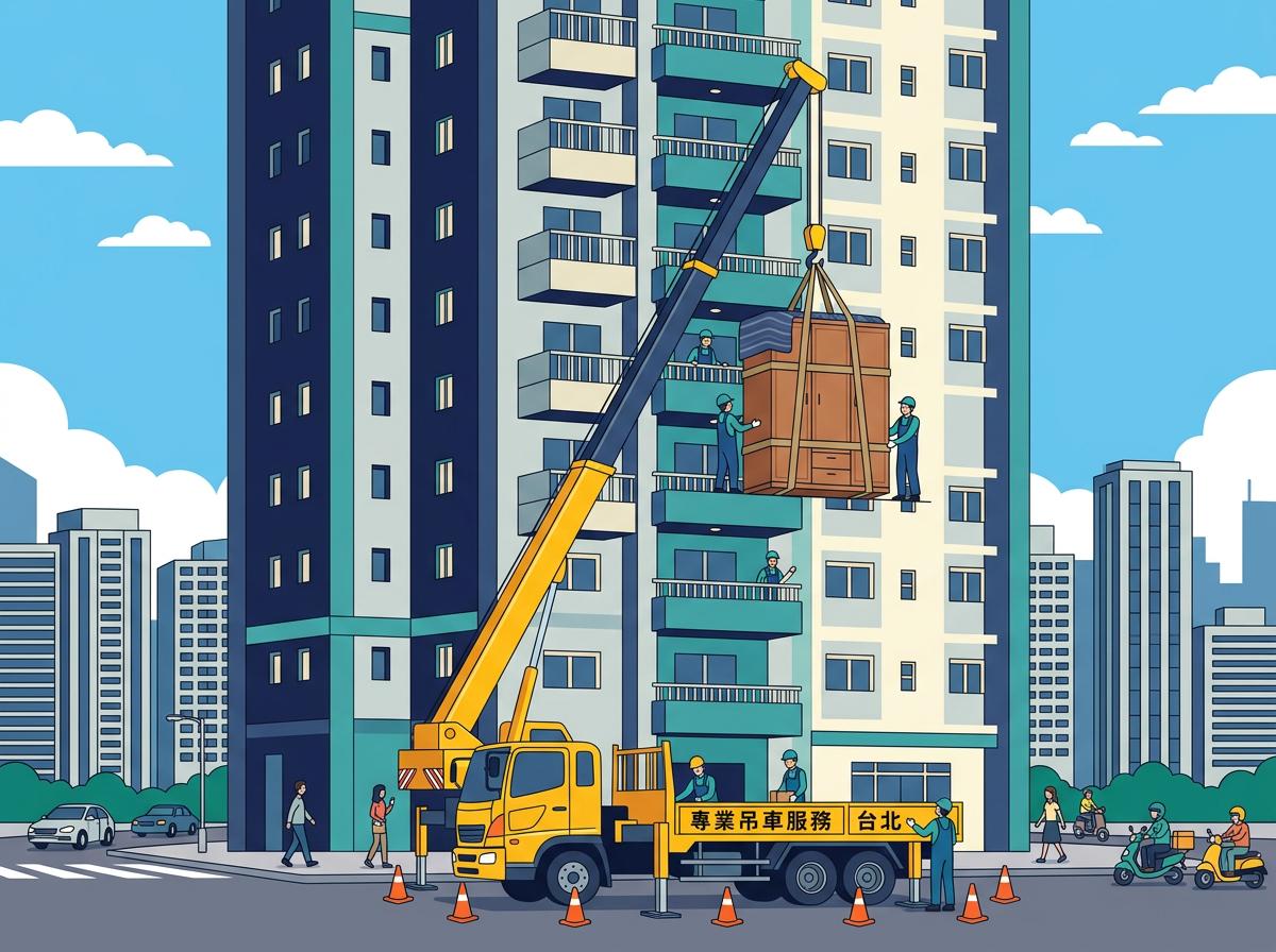 六樓吊車搬家